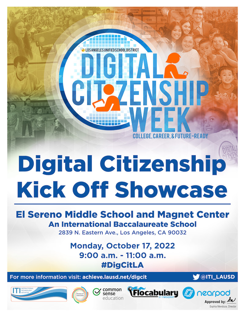 DigCit Kick Off Showcase Poster